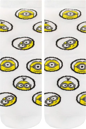 Vista 4 de MINIONS Calcetines para niñas (3 unidades)