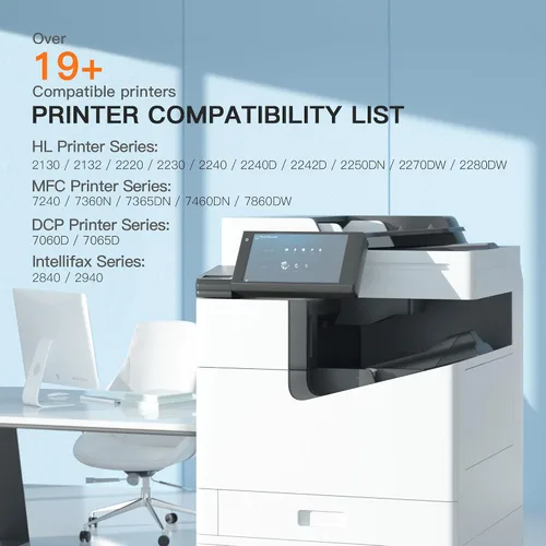 Vista 4 de E-Z Ink Unidad de tambor compatible (no tóner) para Brother DR420 DR 420 DR-420 para impresora HL-2270DW HL-2280DW HL-2230 HL-2240 MFC-7360N Negro