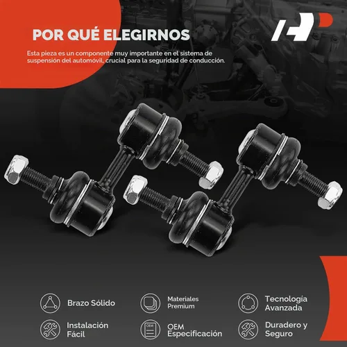 Vista 6 de A-Premium - Barra estabilizadora de enlace de barra estabilizadora delantera, conducción suave Compatible with Subaru Outback 05-09, Forester