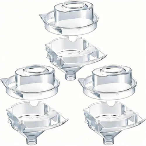 Vista 9 de Remerry 1 embudo de repuesto compatible con Baby Brezza Formula Pro Advanced piezas de repuesto embudo y cubierta compatible con dispensador