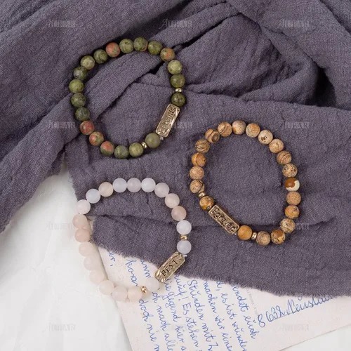 Vista 5 de AUEAR, Best Friends Forever - Pulsera inspiradora de amistad para hermanas, mujeres y niñas