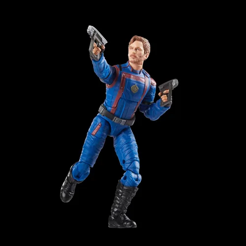 Vista 6 de Marvel Legends Series Star-Lord, Guardians of The Galaxy Vol. 3 - Figuras de acción coleccionables de 6 pulgadas, juguetes para edades de 4 años