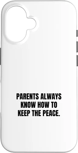 Vista 28 de iPhone XR Parents always know how to keep the peace. Case