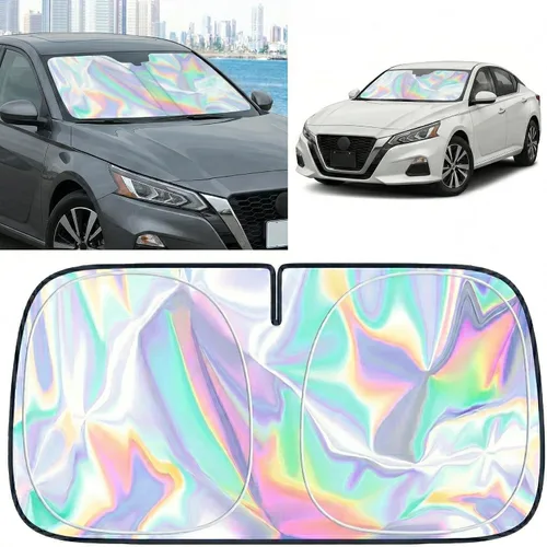 Vista 71 de Parasol para parabrisas BMW X1 E84 2016-2026 – Cubierta plegable para parabrisas X1 E84, accesorios para proteger el coche de los rayos del sol