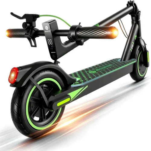 Vista 11 de isinwheel Scooter eléctrico S9 S9 Pro, 19 MPH, 350W, plegable S9Pro Negro
