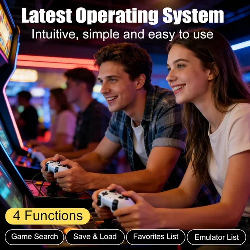 Vista 6 de Retro Game Console 40000+ Games,Game Stick,Plug and Retro Play Video Games for TV-SHh5.Video Game Consoles