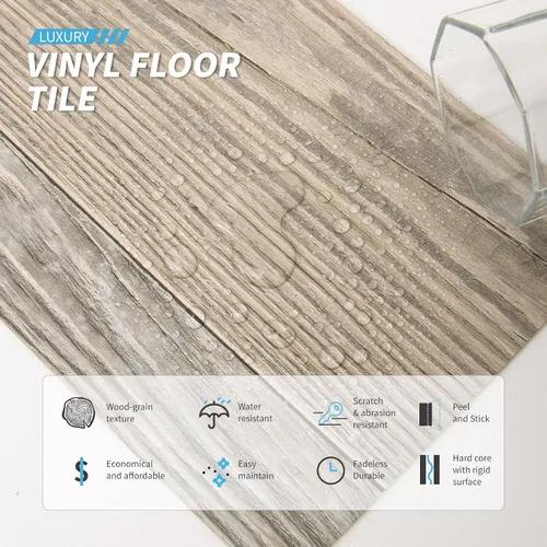Vista 3 de Art3d Paquete de 12 azulejos de vinilo para despegar y pegar