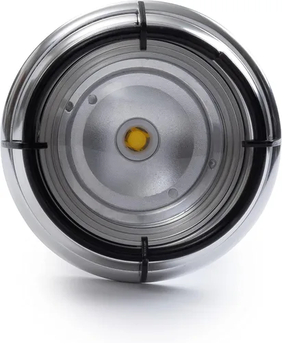 Vista 3 de Barebones Linterna vintage - Gris pizarra, linterna LED recargable por USB, 15 horas de tiempo de funcionamiento, 170 lúmenes, compacta y duradera