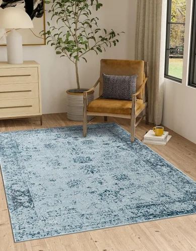 Vista 46 de Unique Loom Sofia Collection - Tapete Casino, 2 pies 2 pulgada x 3 pies 1 pulgada, rectangular, beige/tostado