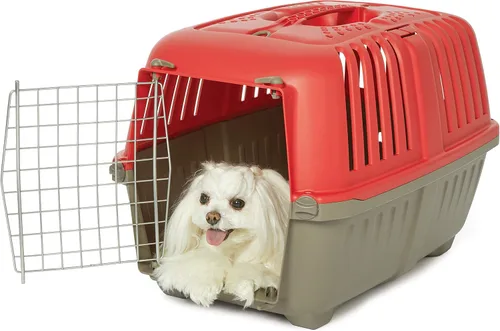 Vista 15 de MidWest Homes for Pets Spree Transportador de Viaje – Transportador de Lados Duros para Perros y Gatos, Jaula de Viaje para Mascotas Pequeñas