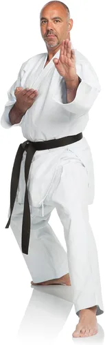 Vista 4 de Ronin Shiai Red Label Pesado Karate Gi 14 oz de lona cepillada, corte torneo, uniforme de artes marciales
