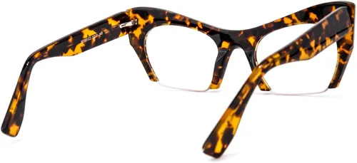 Vista 5 de Zeelool Elegantes lentes de bloqueo de luz azul semisin montura para mujer Kyle FP0099