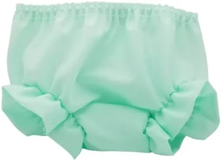 Vista 5 de I.C. Collections - Funda para pañales de doble asiento con ribete de volantes