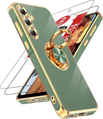 Vista 147 de LeYi Funda para iPhone XR: con Protector de Pantalla de Vidrio Templado [Paquete de 2] Soporte de Anillo Giratorio de 360°, Soporte Magnético