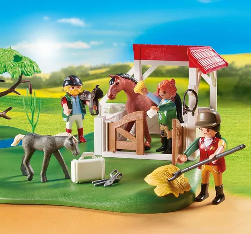 Vista 6 de Playmobil Mis Figuras: Rancho de Caballos