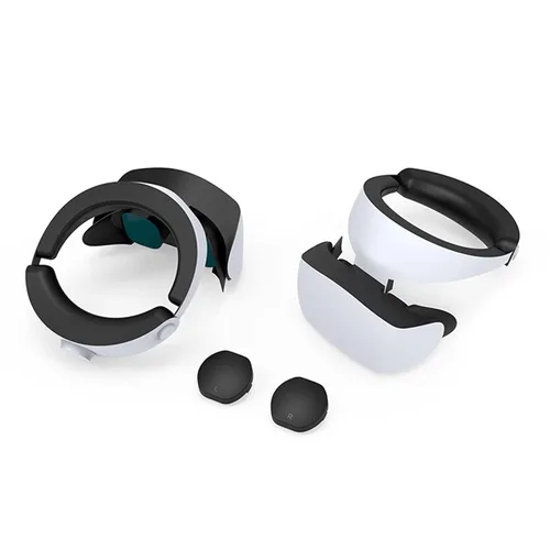Vista 5 de NUHFUFA Eyewear Lens Caps Compatible with PSVR2, Lens Protective L&R Covers Dust-Proof & Anti-Scratch Headset Glasses Protector for PSVR2