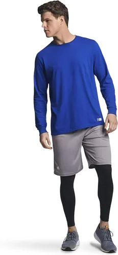 Vista 5 de Russell - Camiseta de manga larga de algodón para hombre