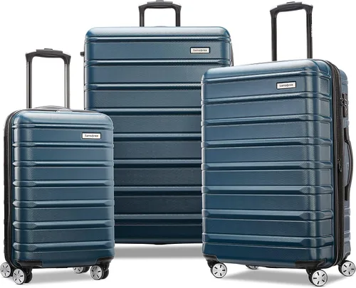 Vista 44 de Samsonite Omni 2 - Equipaje rígido extensible con ruedas giratorias, Plateado (Arctic Silver)