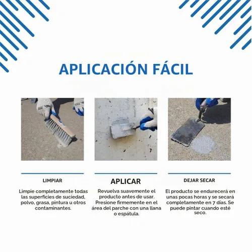 Vista 3 de Akona - Parche premezclado de hormigón y estuco, 1 galón