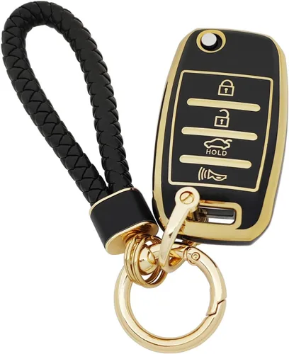 Vista 21 de Funda para Llavero de Coche Llavero Funda de Llave de TPU Suave Carcasa de Protección Portallaves Accesorios