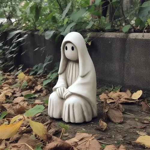 Vista 9 de lanema Resin GhostsOutdoor Garden Statue Halloween Decor Table Sign for Halloween Party Home Decor Children Day Party Suppliers Tricks Or Treat