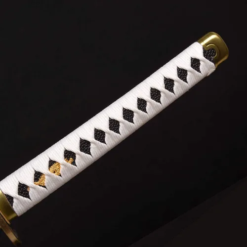 Vista 6 de Sword Fort - Espada de anime japonés katana hecha a mano, espada samurái, Roronoa Zoro, Kitetsu, Shusui, Wado Ichimonji