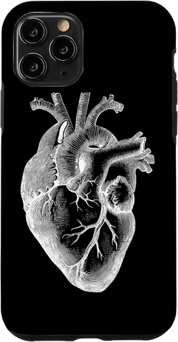 Vista 29 de Anatomical Human Heart Doctor Gift Heart Anatomy Case for iPhone 17