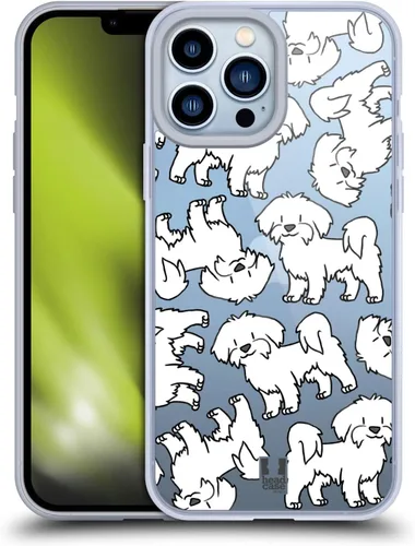 Vista 45 de Head Case Designs Airedale Terrier - Funda de gel suave con 4 patrones de razas de perro [protección de grado militar] compatible con Apple iPhone 7