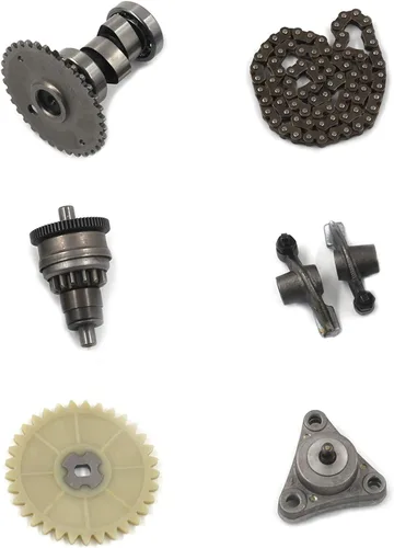 Vista 3 de Kits de reconstrucción de cilindro GY6 Trkimal 47mm 80cc de gran diámetro para motores 49cc 50cc 139QMB, piezas de válvula de 64mm para Longitud