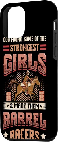 Vista 2 de Funda Barel Racing para iPhone 12 mini Barrel Racer Girl