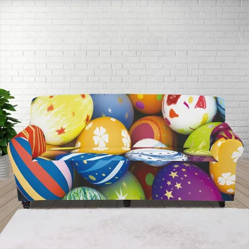 Vista 83 de Fundas aztecas para sofá, lavables e impermeables, fundas elásticas para sofás y sofás, a prueba de polvo, fundas elásticas para sofá de 1 cojín