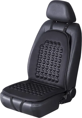 Vista 8 de Fremont Auto - Funda para asiento de vehículo transpirable con protector de asiento - Hecha con fibra de poliéster premium y almohadilla de burbujas