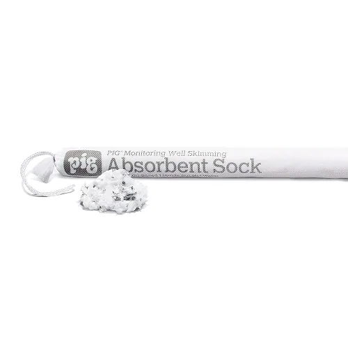 Vista 4 de PIG Calcetín de monitoreo para pozo Absorbe líquidos a base de aceite Absorción de 17 onzas 30 calcetines 1.5 pulgadas de diámetro x 18