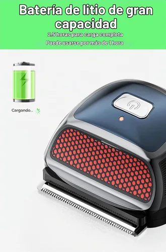 Vista 3 de SUYOOULIN Cortadora de pelo, kit de corte de pelo automático para hombres, autoaseo recargable, corte de pelo profesional con 9 peines limitados