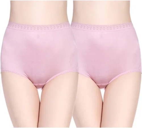 Vista 7 de Forever Angel - Calzones de tiro alto para mujer, 100% seda