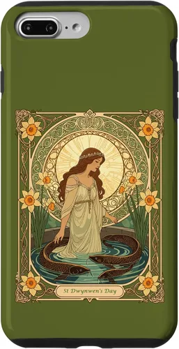 Vista 12 de Dwynwen's Well and Sacred Fish Case for iPhone 17