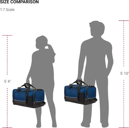 Vista 9 de SWISSGEAR APEX - Bolsa de viaje para hombre y mujer, color negro