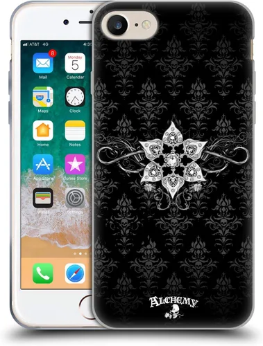 Vista 159 de Head Case Designs Funda de gel con licencia oficial de Alchemy Gothic 13 Dagger Illustration [protección de grado militar] compatible con Apple