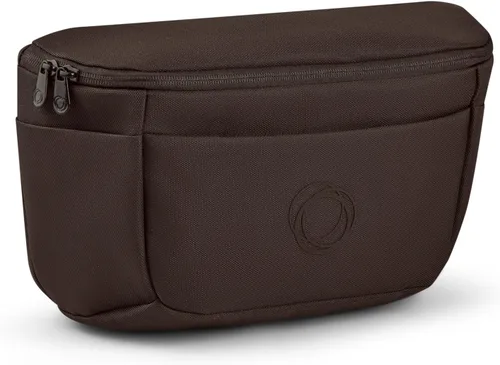 Vista 10 de Bugaboo Bolsa organizadora para cochecito, bolsa de pañales compacta con múltiples bolsillos y soporte aislado para botellas, compatible universal