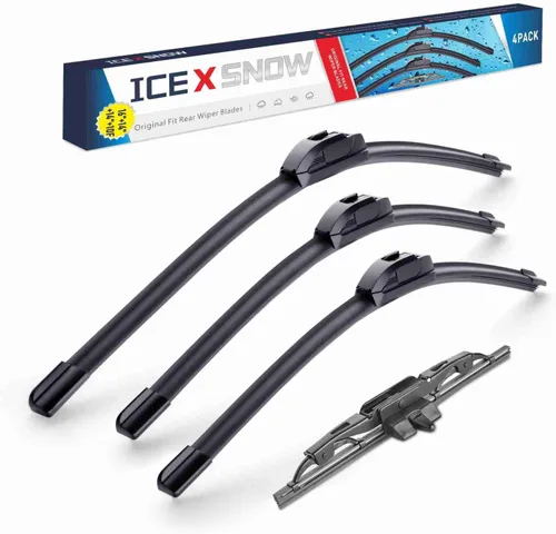 Vista 21 de 3 Limpiadores 24"/17"/13" Limpiaparabrisas de Repuesto para GMC Terrain Chevy Equinox 2017 2016 2015 2014 2013 2012 2011 2010 Limpiaparabrisas