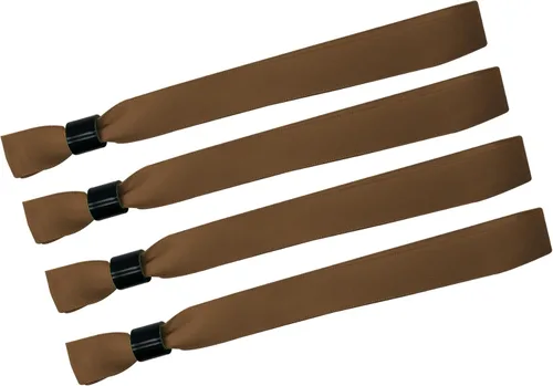 Vista 20 de Paquete de 100 muñequeras, pulseras negras para eventos, pulseras para conciertos, festivales, fiesta de admisión, 13.78 x 0.59 pulgadas