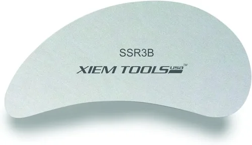 Vista 2 de Xiem Tools Costilla de arcilla de acero inoxidable para cerámica y cerámica (costilla 3A)