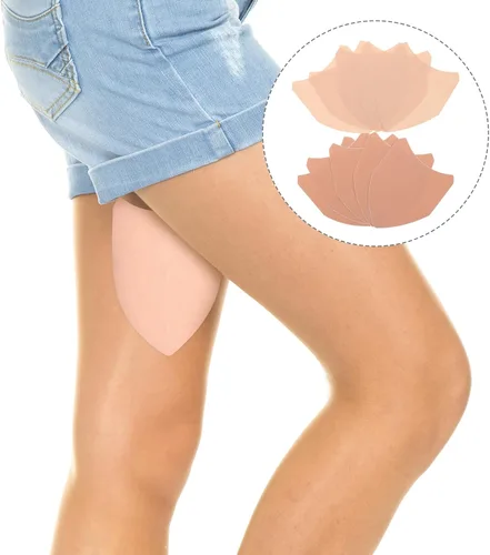 Vista 7 de 10pcs Anti Thigh Chafing Stick with Elastic Fabric and Non-Woven Pads, Invisible Inner Thigh Protection for Friction Prevention, Sweat-Resistant
