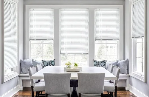 Vista 74 de LazBlinds Mini persianas de aluminio de 1" sin herramientas, sin necesidad de taladro, persianas sin cables para ventanas, persianas horizontales