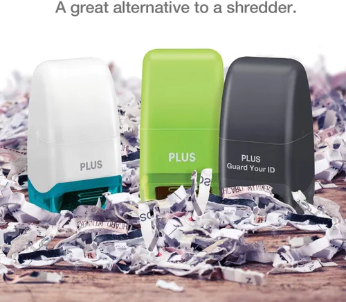 Vista 10 de Plus Guard Your ID - Mini sello de rodillo, color verde