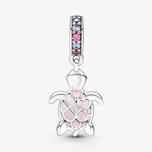 Vista 6 de Colgante de plata de ley 925, joyería para niña, regalos para mujer, pulsera y collar
