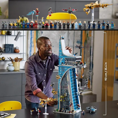 Vista 7 de LEGO Marvel 76269 - Torre de los Vengadores