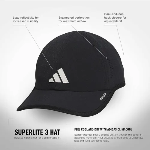 Vista 40 de Adidas Superlite, Gorras Atléticas, Sombrero de running Hombre