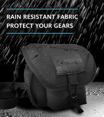 Vista 2 de GAIARENA - Arnés de binocular, impermeable, con bolsa de telémetro para binoculares de 20 x 50, arnés de pecho binocular ajustable para caza