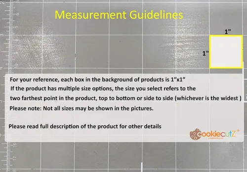 Vista 3 de Lindo estilo cortador de galletas con lazo (2 pulgadas)